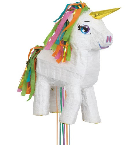 PINATA PULL WHITE UNICORN
